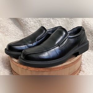 EUC Deer Stags Men's Black Slip-On Shoes Loafers Size 10